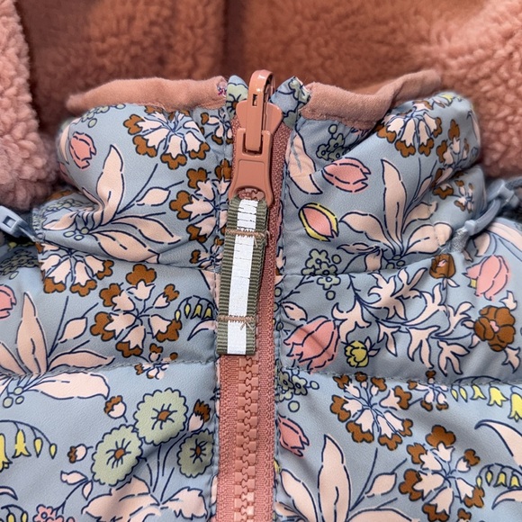 Boden Reversible Winter Girls Coat 3-4 - Picture 6 of 11